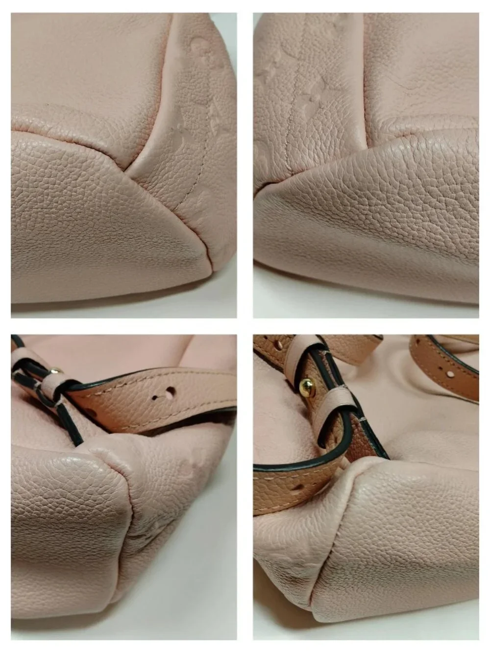 Authentic Louis Vuitton Sorbonne Monogram Empreinte Backpack